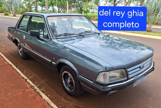 FORD DEL REY 1.6 GHIA 8V ÁLCOOL 2P MANUAL